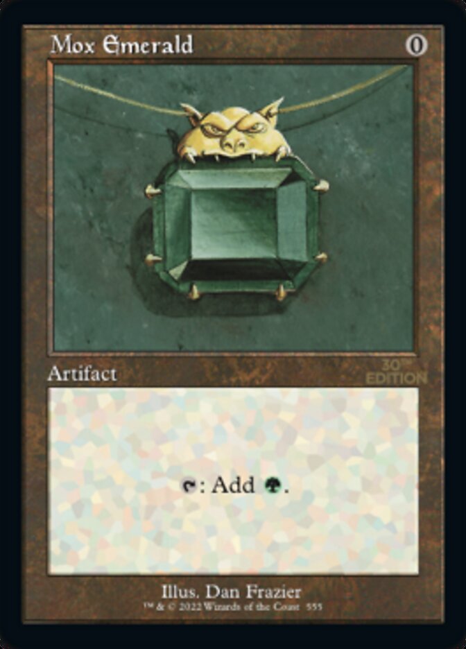 Mox Emerald (Retro) [30th Anniversary Edition] | Card Merchant Takapuna
