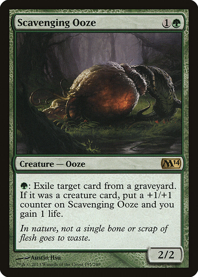 Scavenging Ooze [Magic 2014] | Card Merchant Takapuna