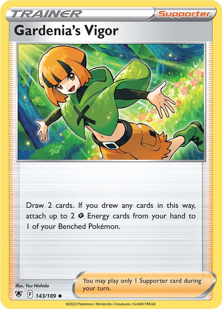Gardenia's Vigor (143/189) [Sword & Shield: Astral Radiance] | Card Merchant Takapuna