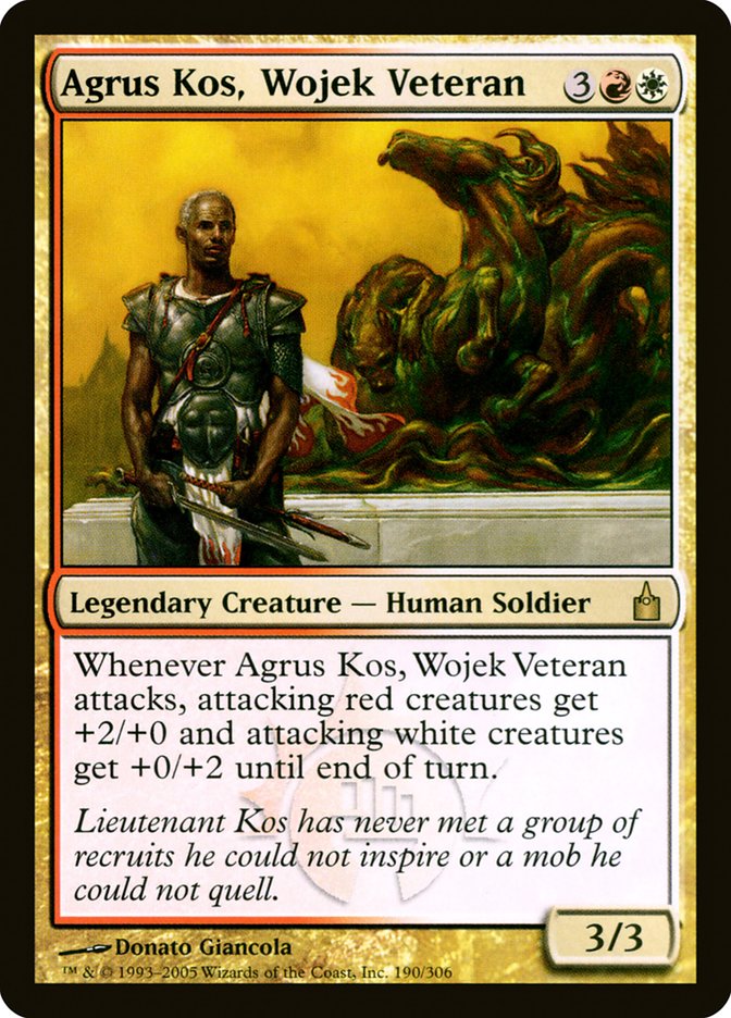 Agrus Kos, Wojek Veteran [Ravnica: City of Guilds] | Card Merchant Takapuna