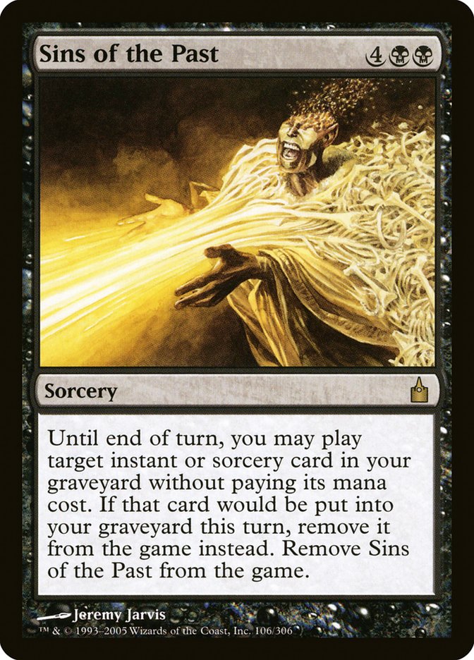 Sins of the Past [Ravnica: City of Guilds] | Card Merchant Takapuna