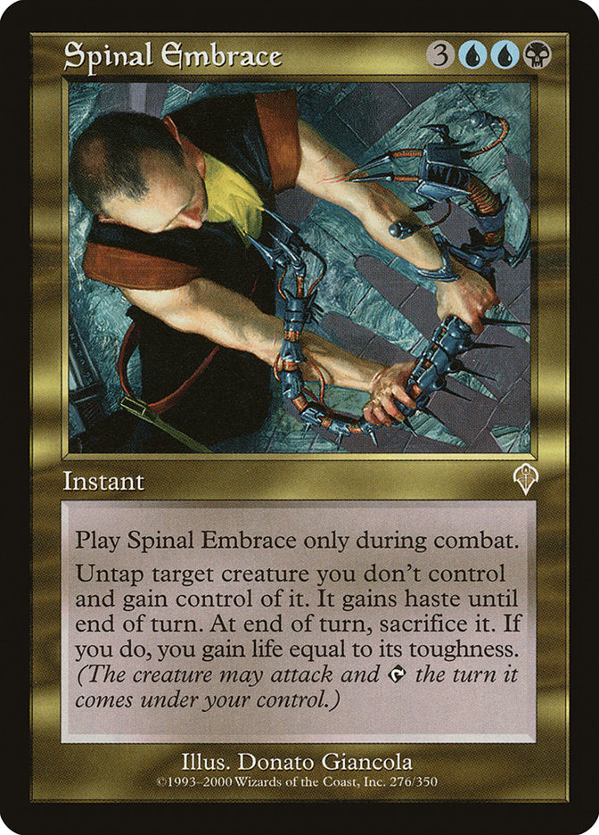 Spinal Embrace [Invasion] | Card Merchant Takapuna