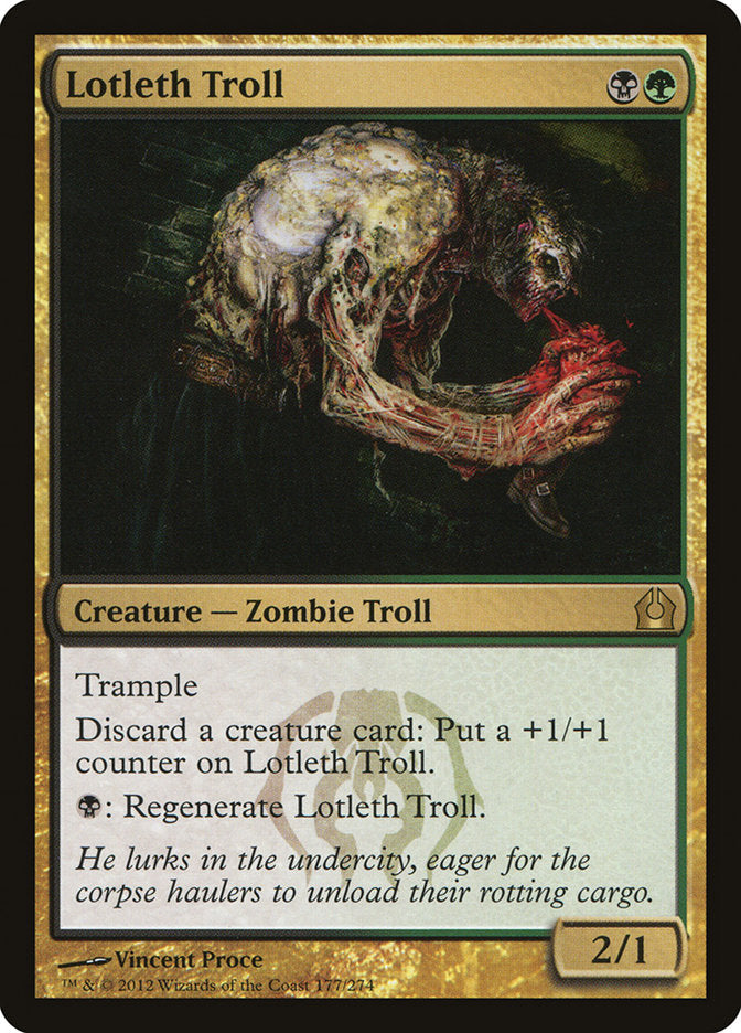 Lotleth Troll [Return to Ravnica] | Card Merchant Takapuna