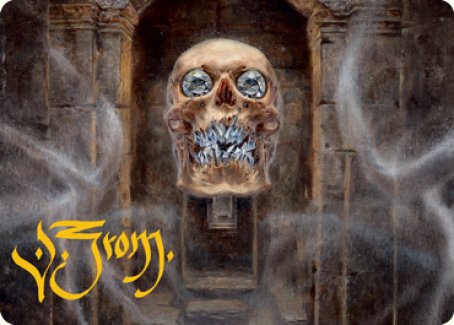 Demilich Art Card (Gold-Stamped Signature) [Dungeons & Dragons: Adventures in the Forgotten Realms Art Series] | Card Merchant Takapuna