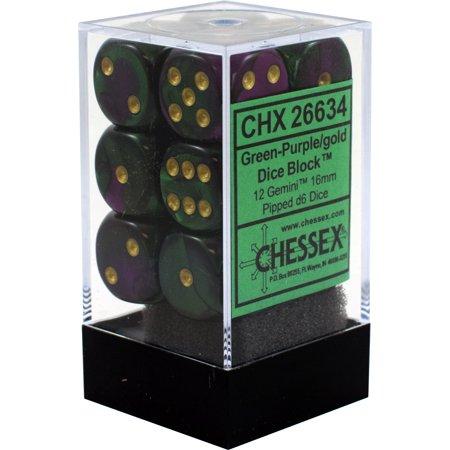 Chessex 12-Die Set - Gemini | Card Merchant Takapuna
