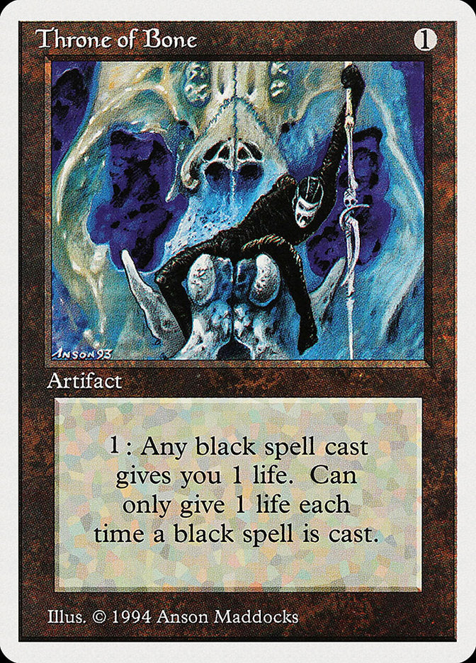 Throne of Bone [Summer Magic / Edgar] | Card Merchant Takapuna