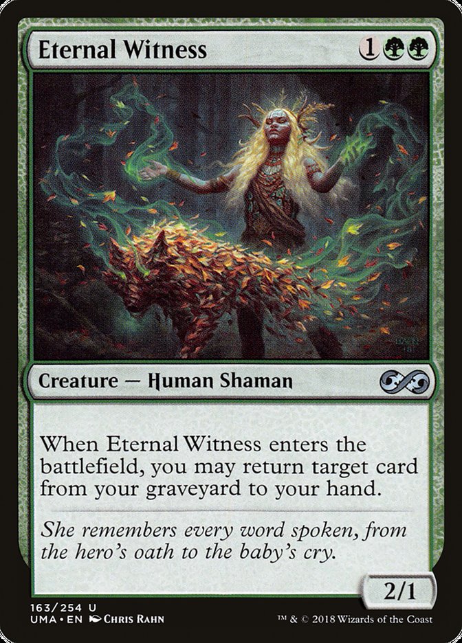Eternal Witness [Ultimate Masters] | Card Merchant Takapuna