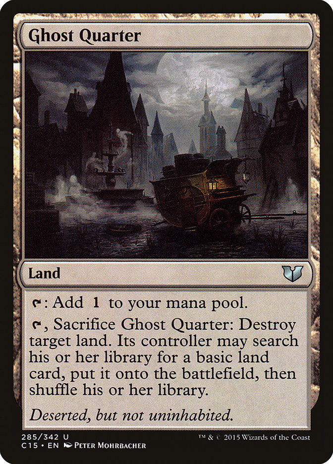 Ghost Quarter [Commander 2015] | Card Merchant Takapuna