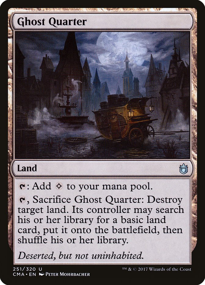 Ghost Quarter [Commander Anthology] | Card Merchant Takapuna