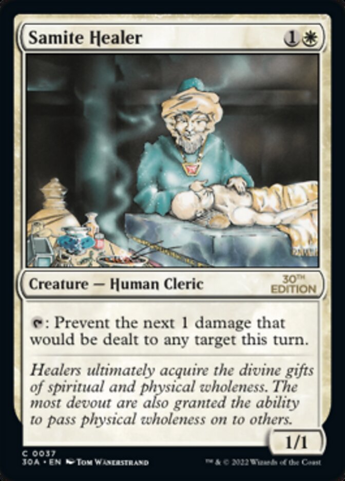 Samite Healer [30th Anniversary Edition] | Card Merchant Takapuna