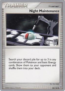 Night Maintenance (120/132) (Crowned Tiger - Tsubasa Nakamura) [World Championships 2009] | Card Merchant Takapuna