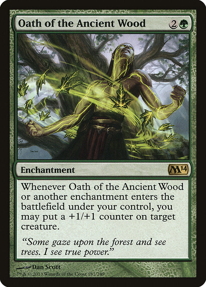Oath of the Ancient Wood [Magic 2014] | Card Merchant Takapuna