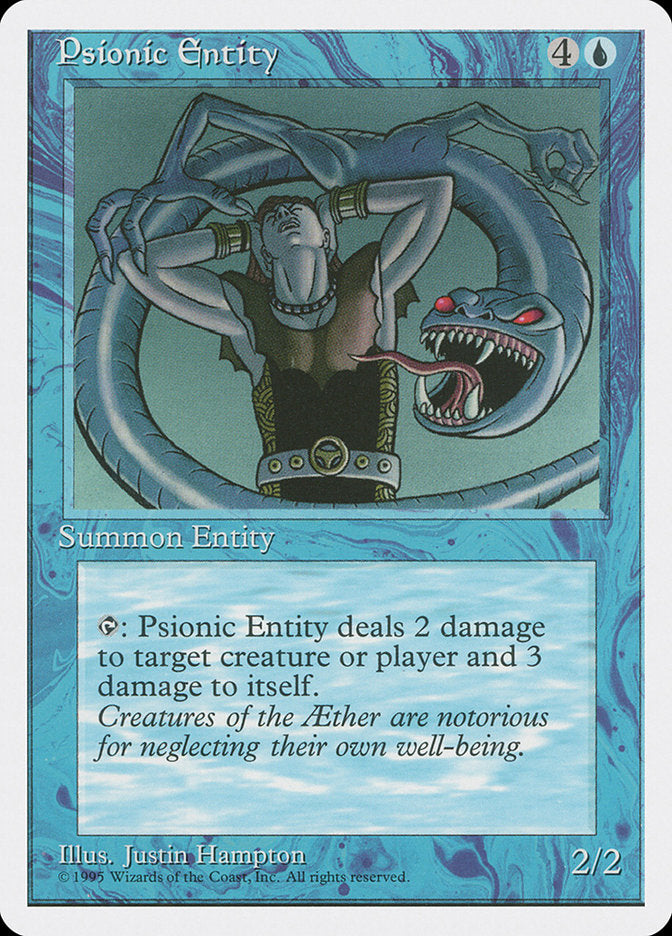 Psionic Entity [Fourth Edition] | Card Merchant Takapuna