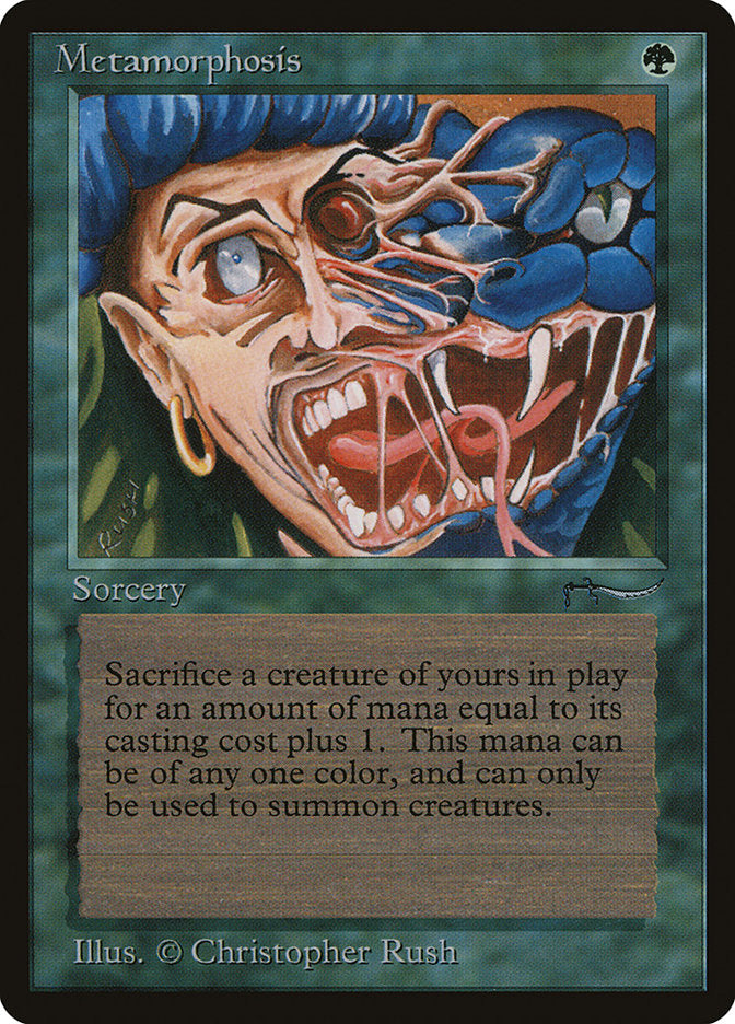 Metamorphosis [Arabian Nights] | Card Merchant Takapuna