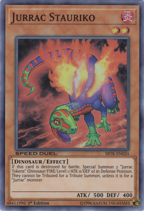 Jurrac Stauriko [SBTK-EN024] Super Rare | Card Merchant Takapuna