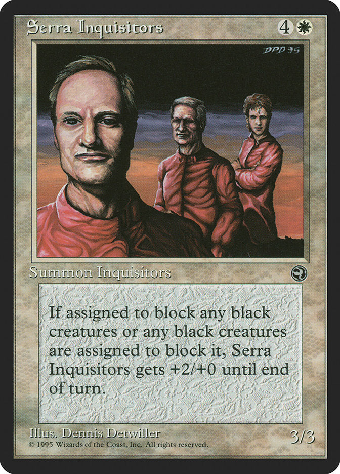 Serra Inquisitors [Homelands] | Card Merchant Takapuna