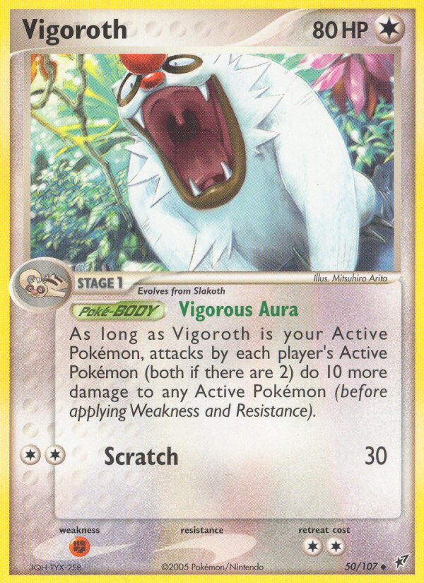 Vigoroth (50/107) [EX: Deoxys] | Card Merchant Takapuna
