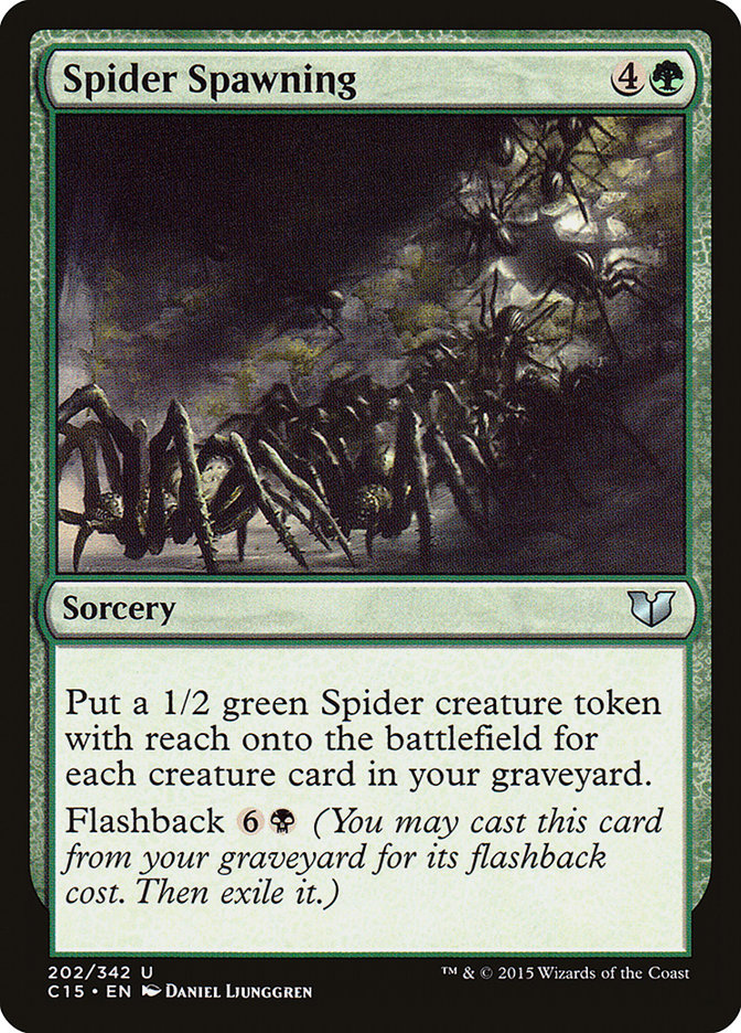 Spider Spawning [Commander 2015] | Card Merchant Takapuna
