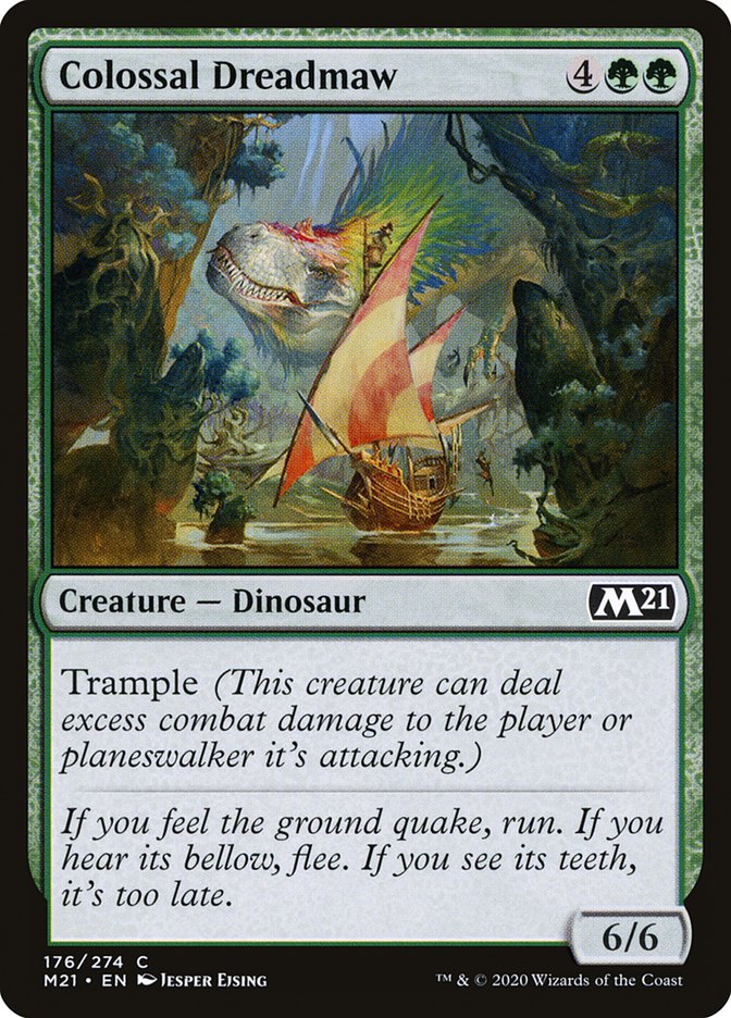 Colossal Dreadmaw [Core Set 2021] | Card Merchant Takapuna