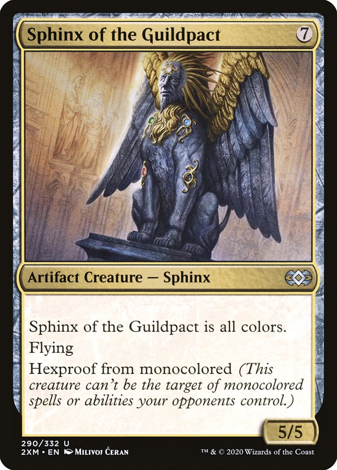 Sphinx of the Guildpact [Double Masters] | Card Merchant Takapuna