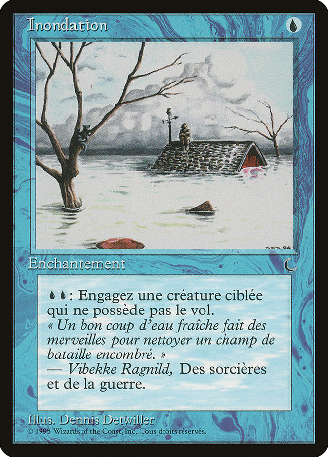 Flood (French) - "Inondation" [Renaissance] | Card Merchant Takapuna