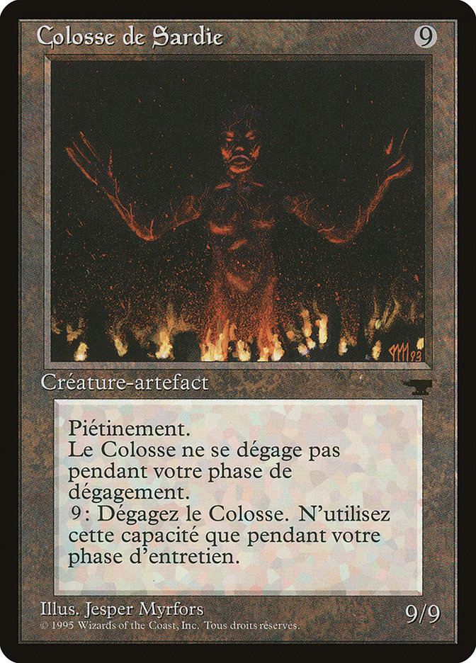 Colossus of Sardia (French) - "Colosse de Sardie" [Renaissance] | Card Merchant Takapuna