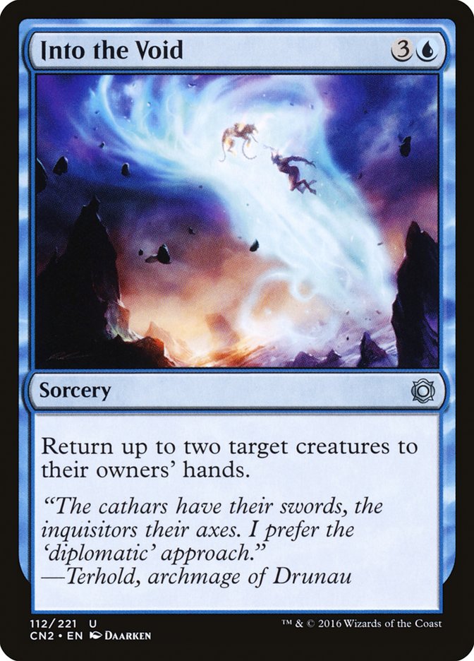 Into the Void [Conspiracy: Take the Crown] | Card Merchant Takapuna