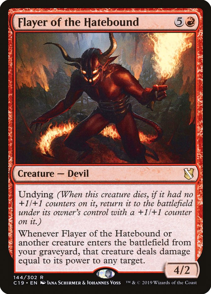 Flayer of the Hatebound [Commander 2019] | Card Merchant Takapuna