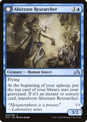 Aberrant Researcher // Perfected Form [Shadows over Innistrad] | Card Merchant Takapuna