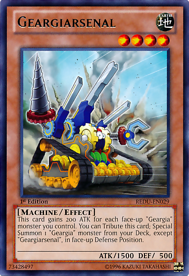 Geargiarsenal [REDU-EN029] Rare | Card Merchant Takapuna