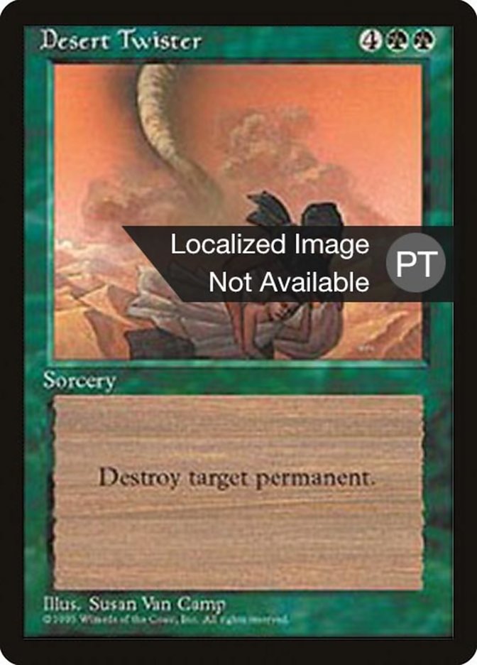 Desert Twister [Fourth Edition (Foreign Black Border)] | Card Merchant Takapuna
