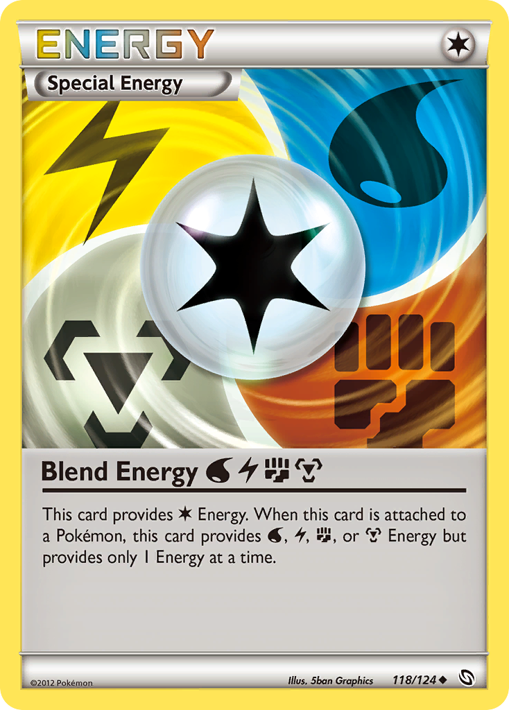 Blend Energy WaterLightningFightingMetal (118/124) [Black & White: Dragons Exalted] | Card Merchant Takapuna