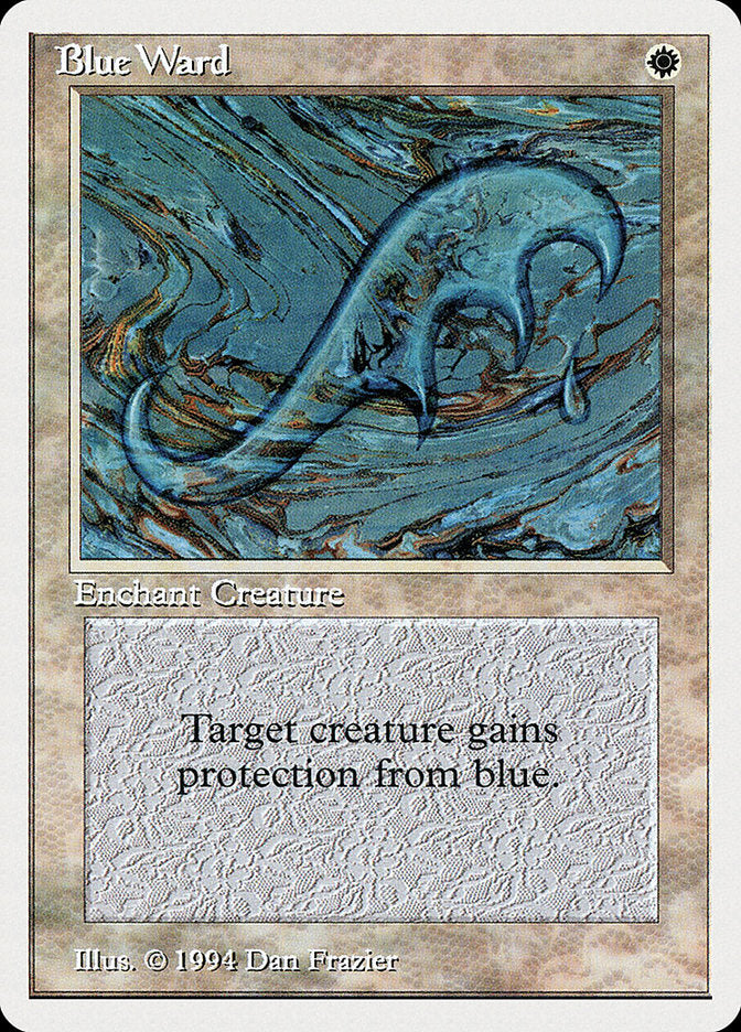 Blue Ward [Summer Magic / Edgar] | Card Merchant Takapuna