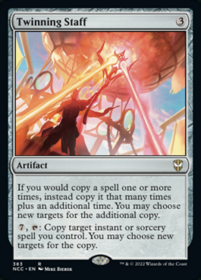 Twinning Staff [Streets of New Capenna Commander] | Card Merchant Takapuna