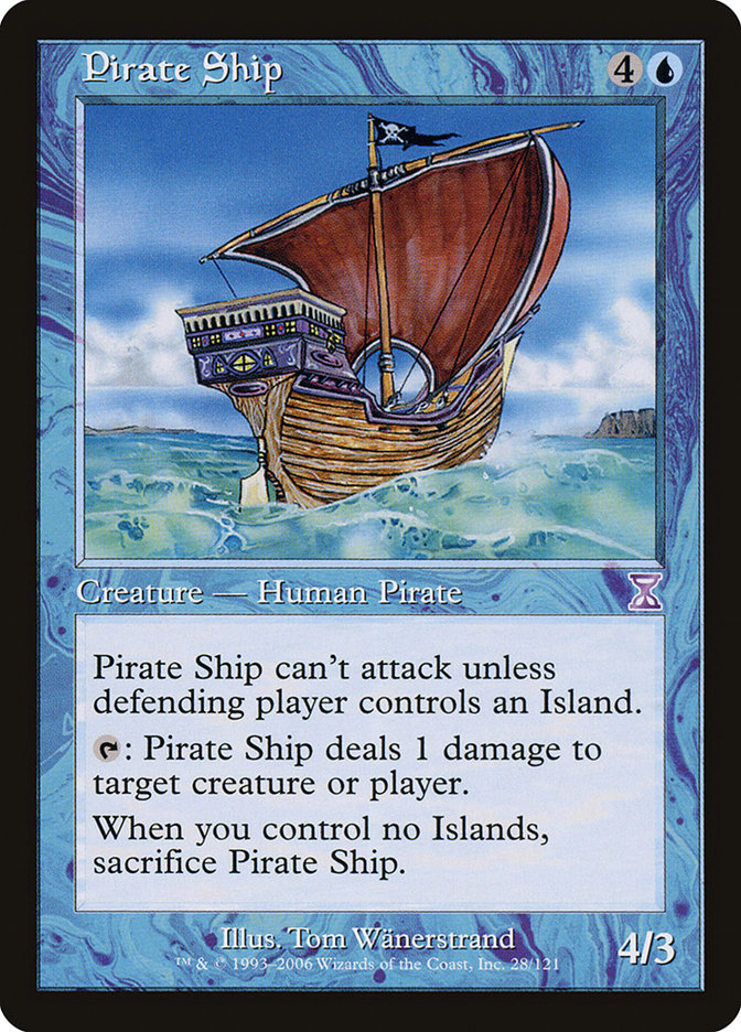 Pirate Ship [Time Spiral Timeshifted] | Card Merchant Takapuna