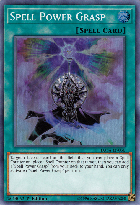 Spell Power Grasp [DASA-EN056] Super Rare | Card Merchant Takapuna