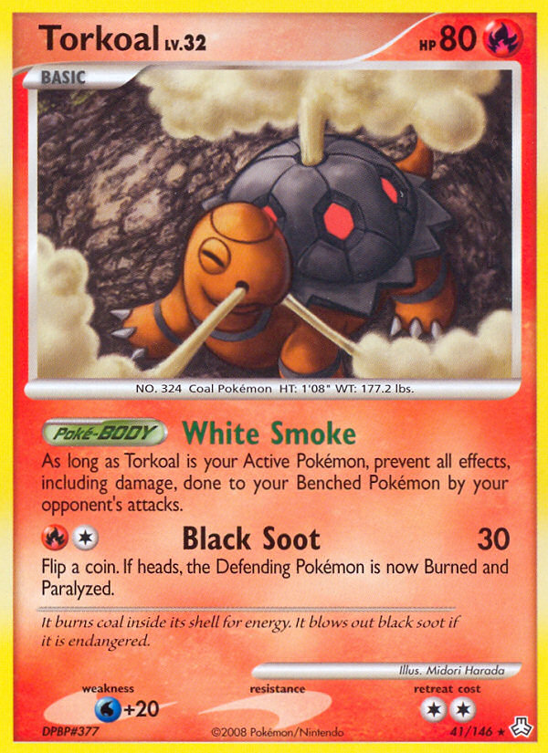 Torkoal (41/146) [Diamond & Pearl: Legends Awakened] | Card Merchant Takapuna