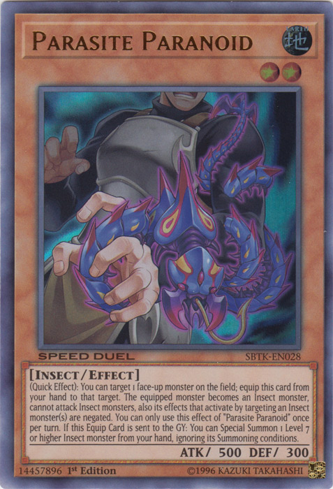Parasite Paranoid [SBTK-EN028] Ultra Rare | Card Merchant Takapuna