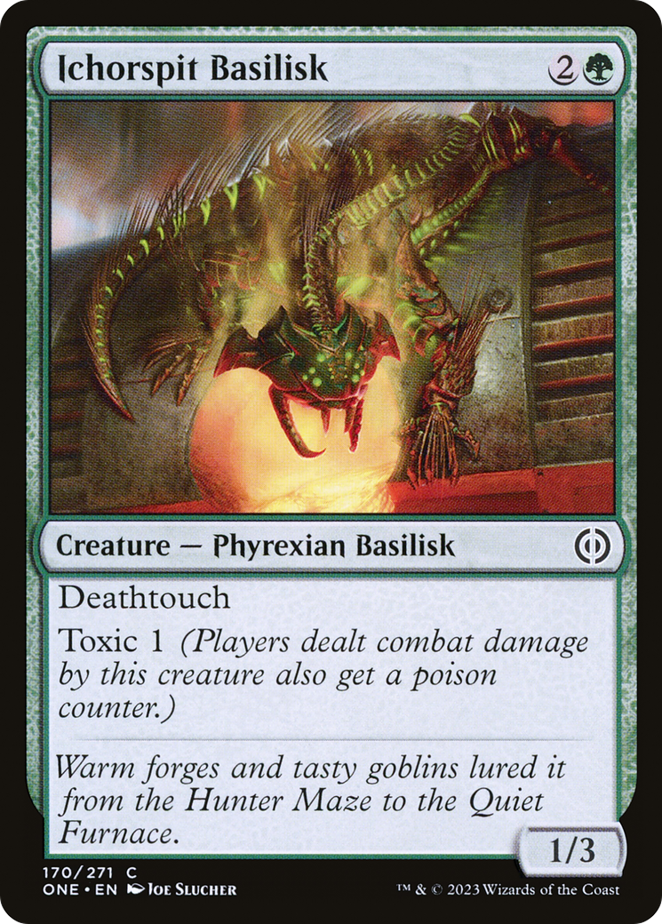 Ichorspit Basilisk [Phyrexia: All Will Be One] | Card Merchant Takapuna