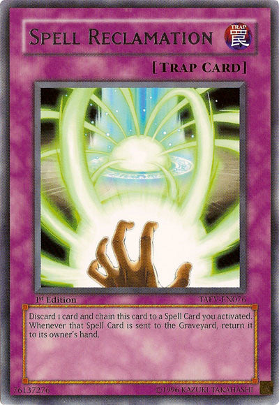 Spell Reclamation [TAEV-EN076] Rare | Card Merchant Takapuna