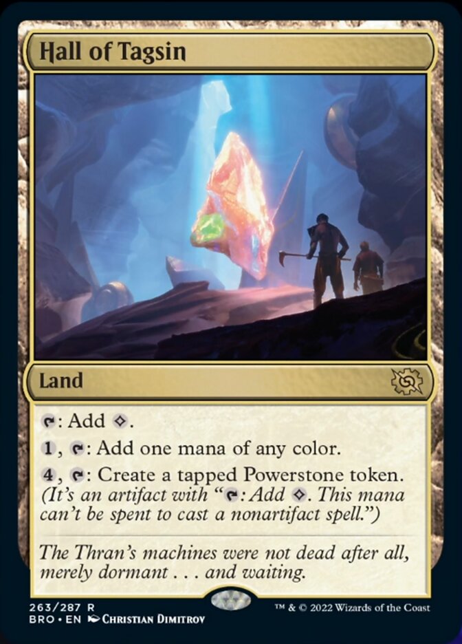Hall of Tagsin [The Brothers' War] | Card Merchant Takapuna