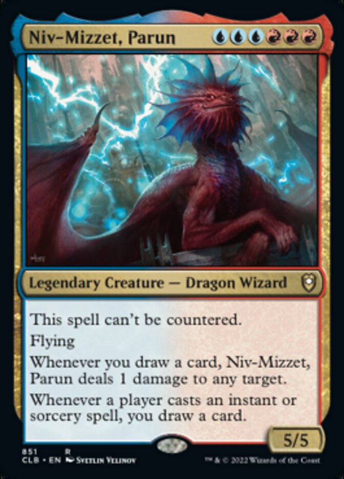 Niv-Mizzet, Parun [Commander Legends: Battle for Baldur's Gate] | Card Merchant Takapuna
