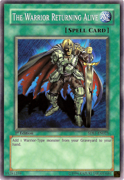 The Warrior Returning Alive [5DS1-EN023] Common | Card Merchant Takapuna