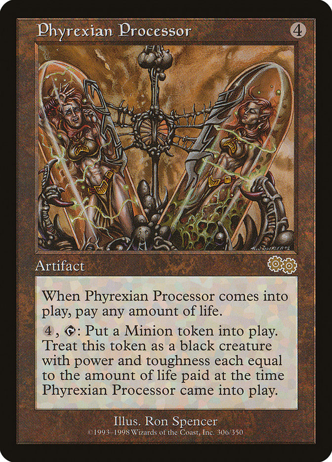 Phyrexian Processor [Urza's Saga] | Card Merchant Takapuna