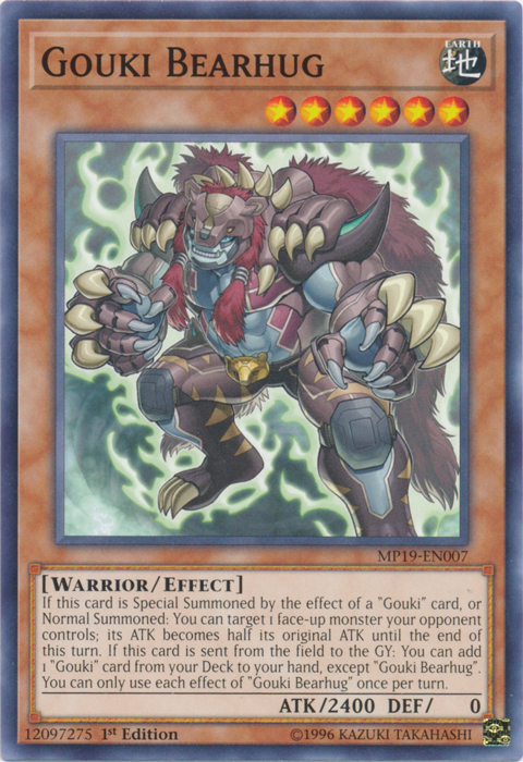 Gouki Bearhug [MP19-EN007] Common | Card Merchant Takapuna