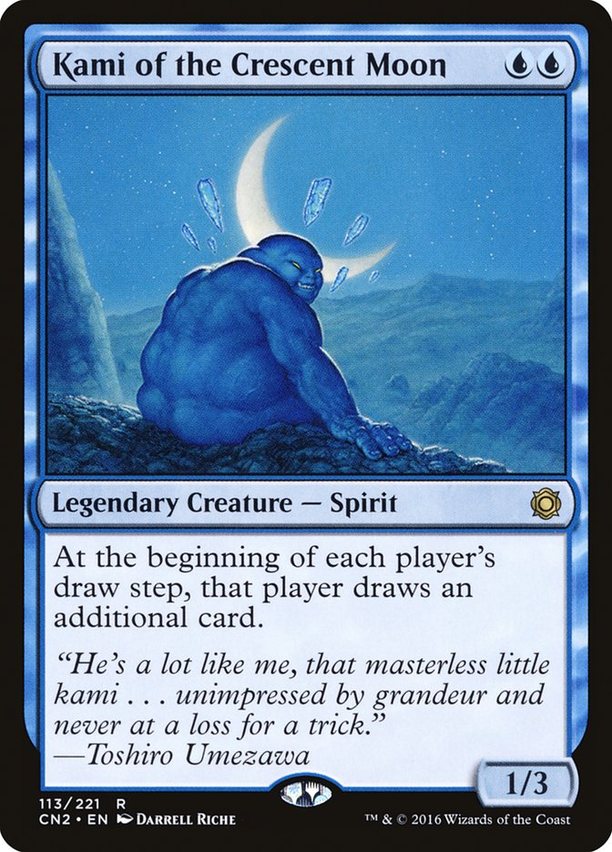 Kami of the Crescent Moon [Conspiracy: Take the Crown] | Card Merchant Takapuna