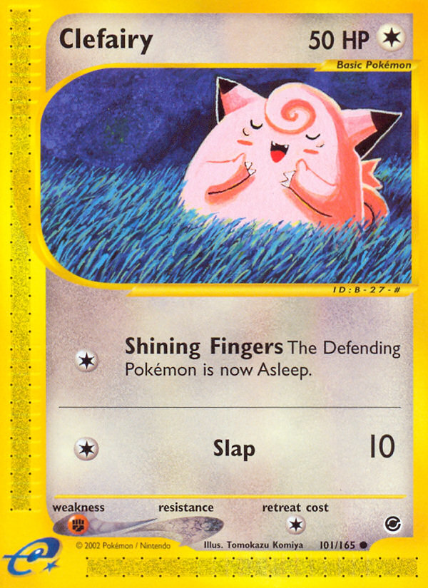 Clefairy (101/165) [Expedition: Base Set] | Card Merchant Takapuna