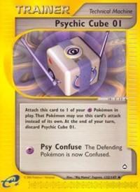 Psychic Cube 01 (132) [Aquapolis] | Card Merchant Takapuna