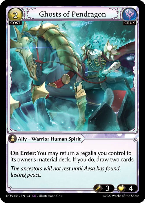 Ghosts of Pendragon (249) [Dawn of Ashes: 1st Edition] | Card Merchant Takapuna