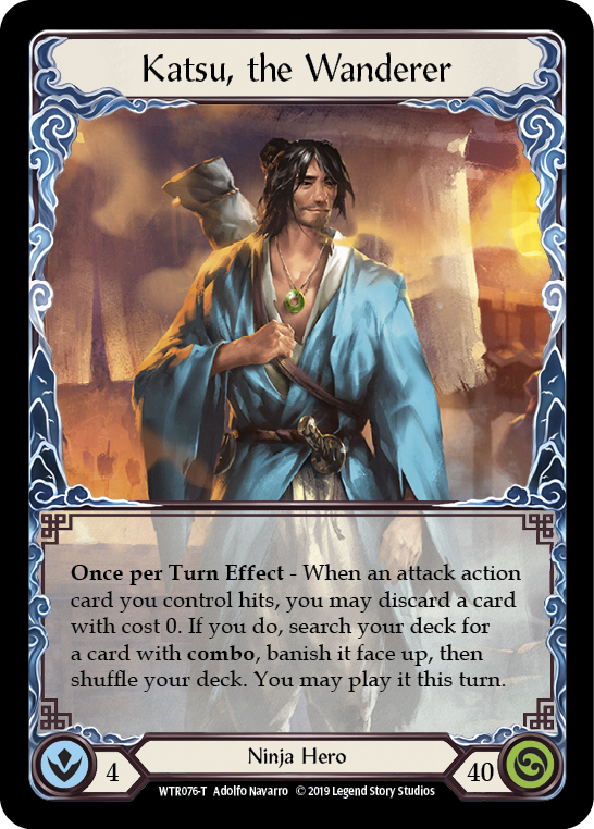 Katsu, the Wanderer [WTR076-T] (Welcome to Rathe)  Alpha Print Normal | Card Merchant Takapuna